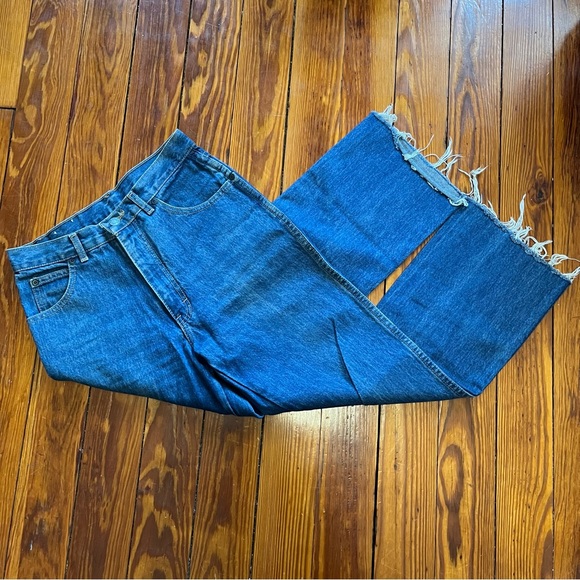 Vintage Calvin Klein Straight/Wide Leg Jeans 25-26 - Picture 4 of 11